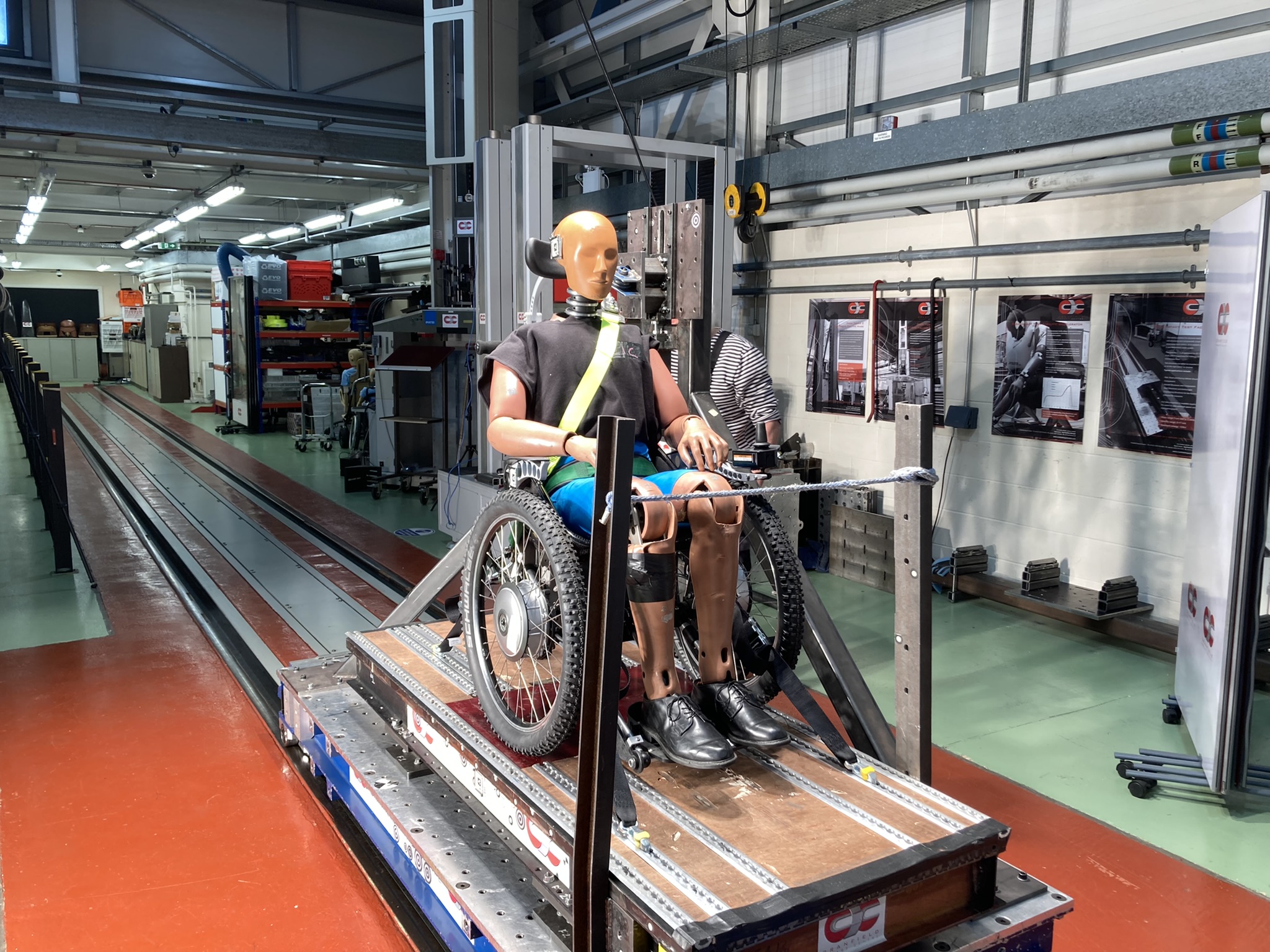 Trekinetic GTE Crash Tested to ISO 7176-19