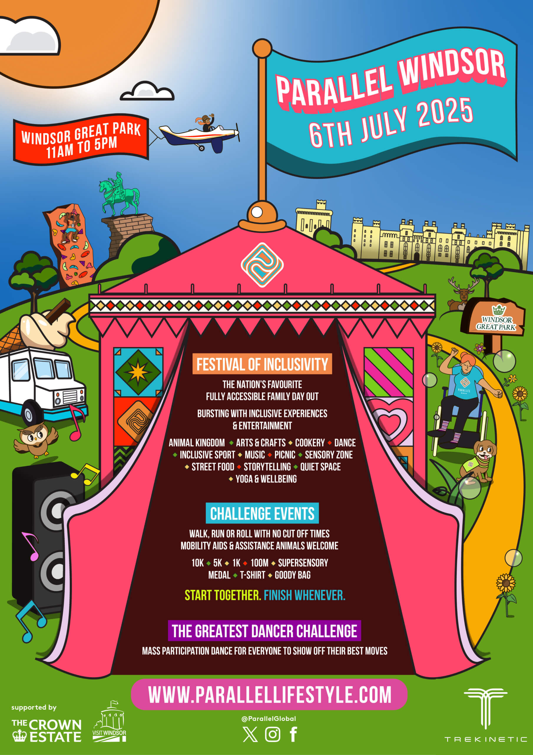 Trekinetic Sponsoring and Showcasing at Parallel Windsor Festival 2025