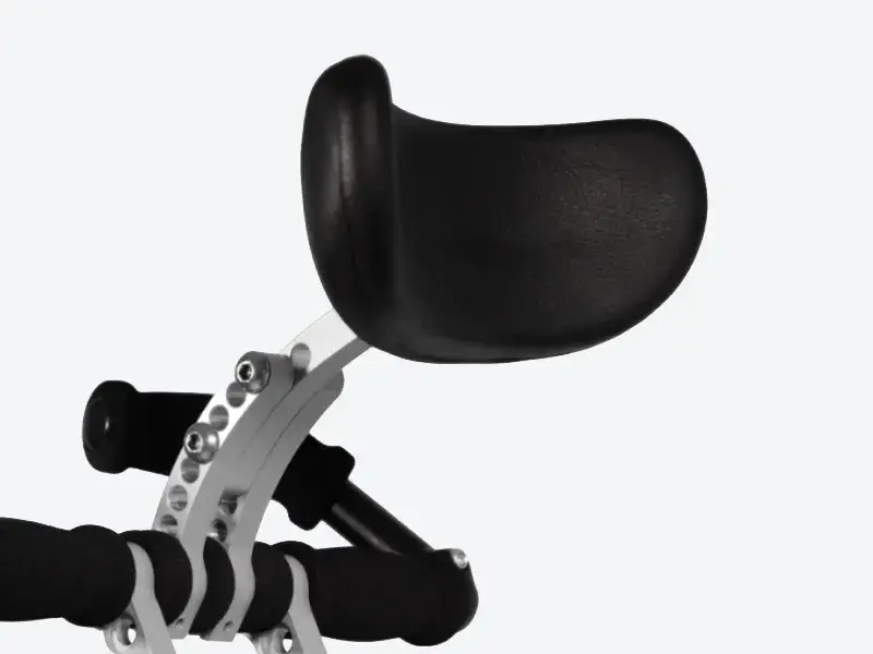 Contoured headrest